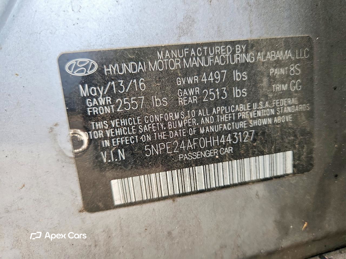 Hyundai Sonata 2017