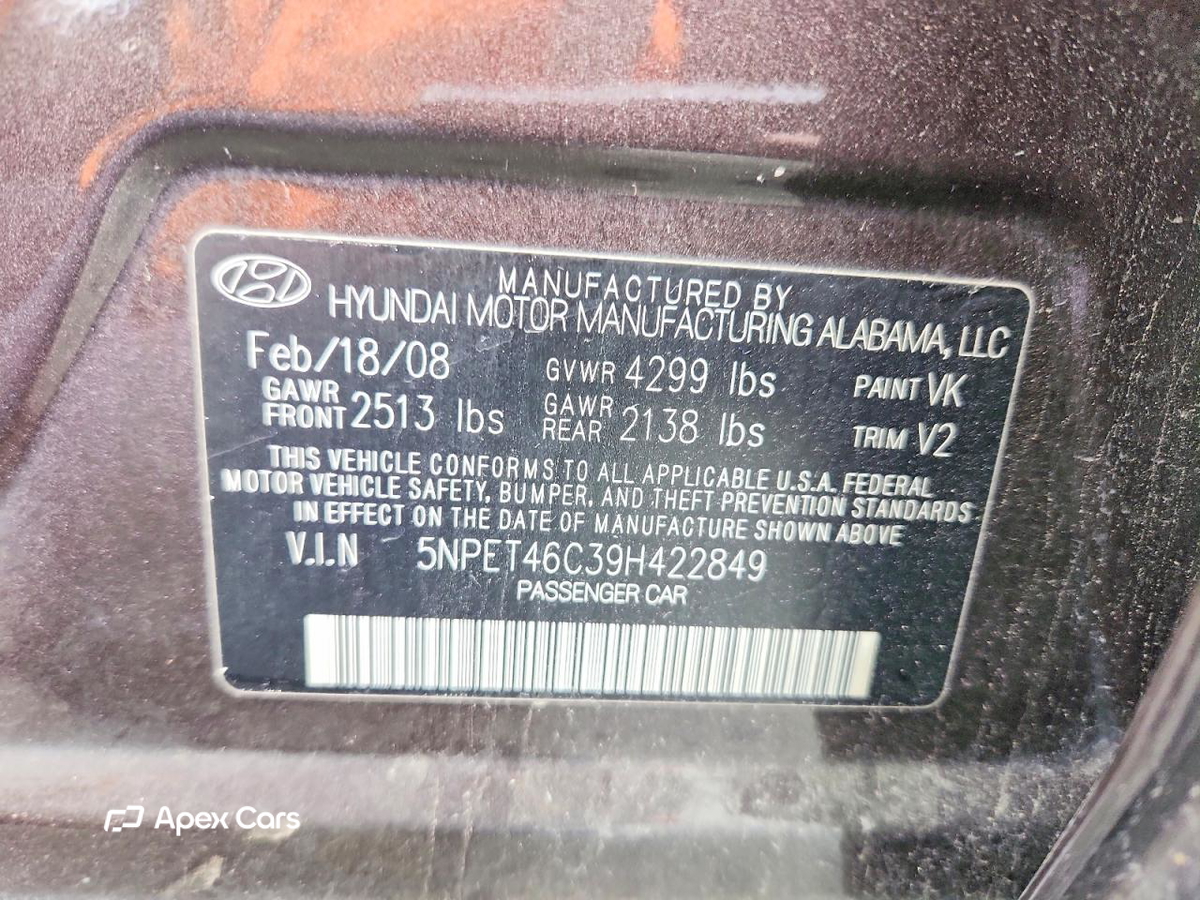 Hyundai Sonata 2009