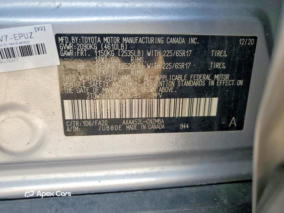 Toyota RAV 4 2021