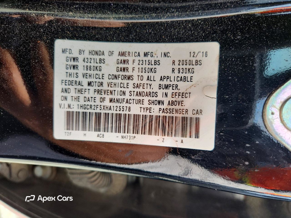 Honda Accord 2017