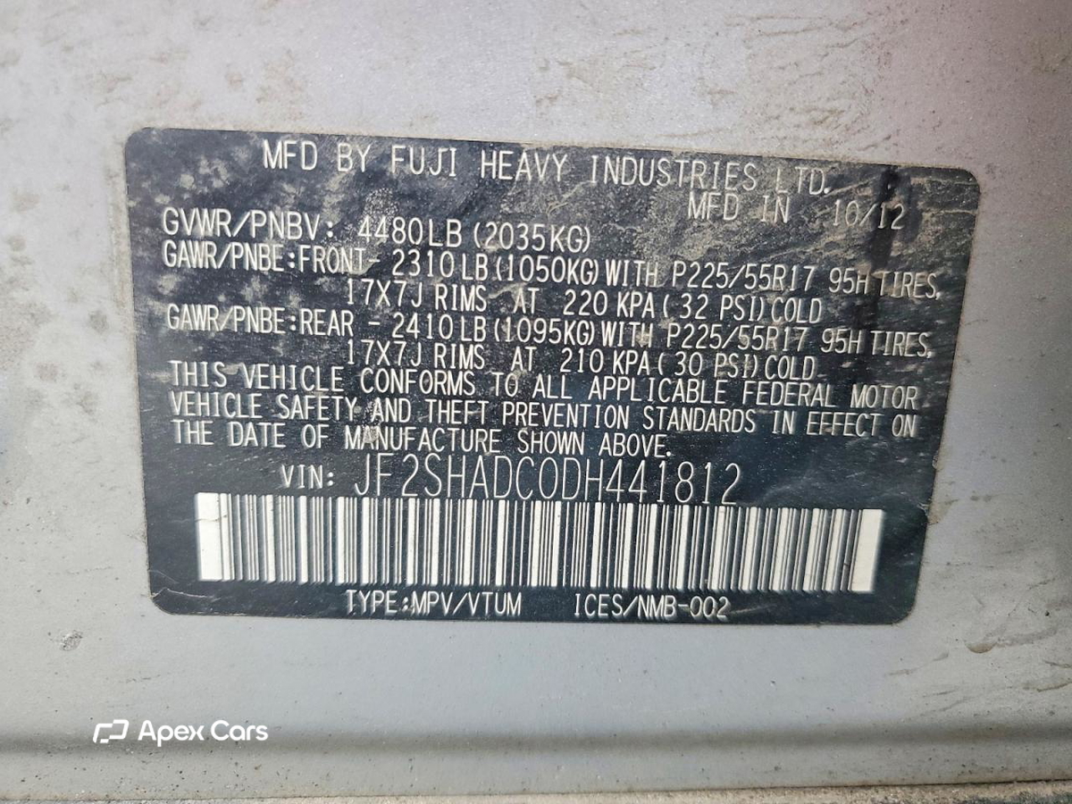 Subaru Forester 2013