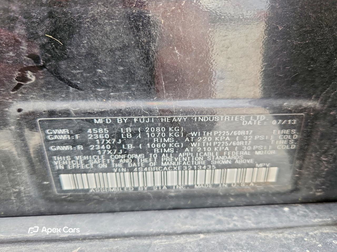 Subaru Outback 2014
