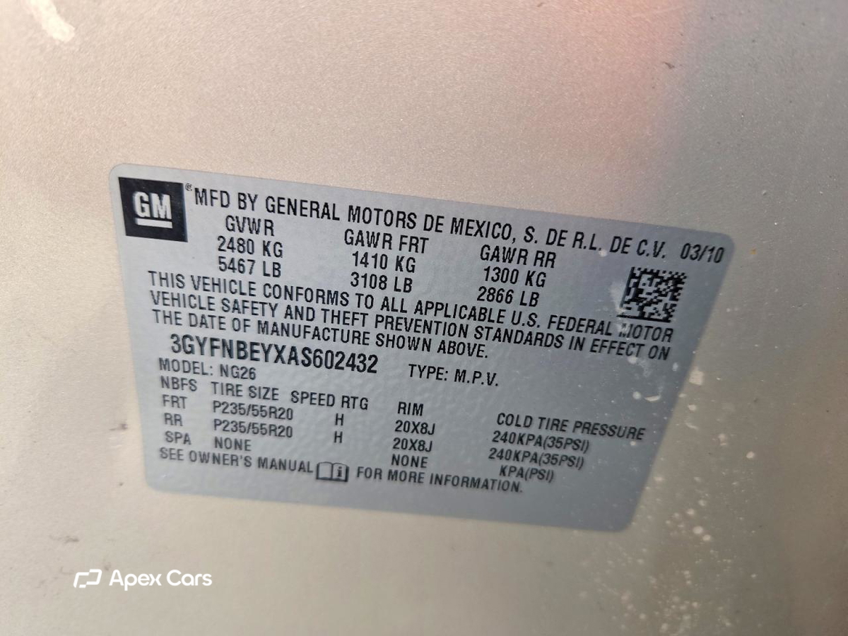 Cadillac SRX 2010
