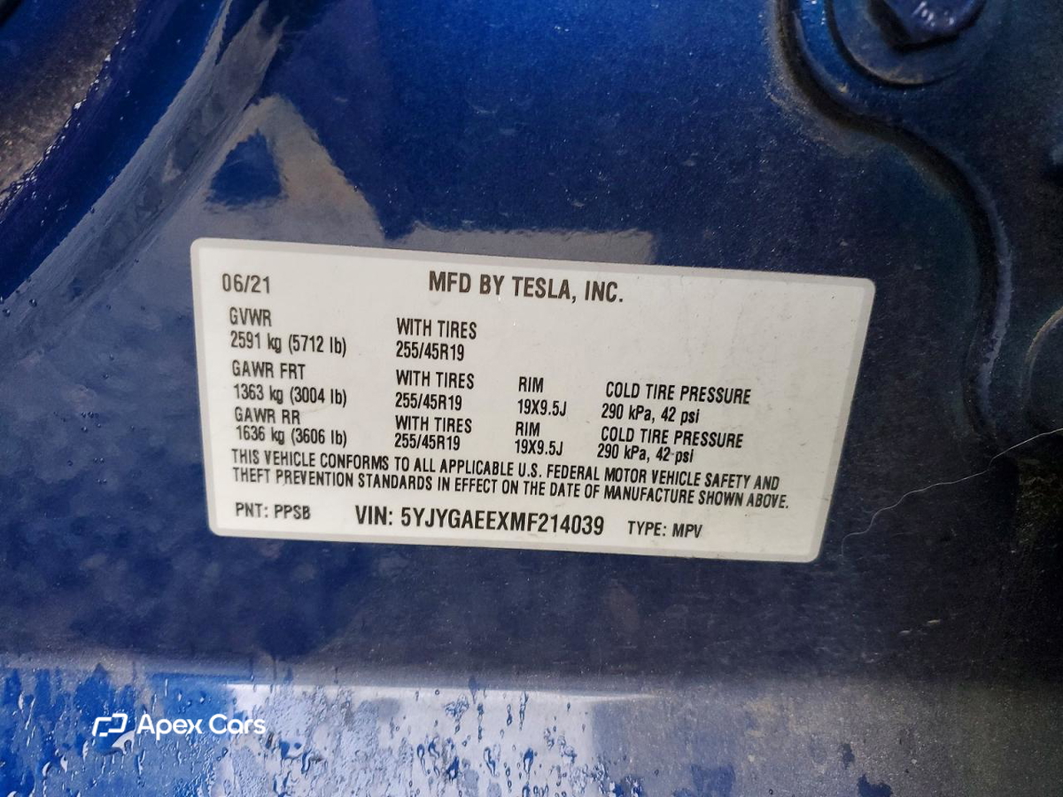 Tesla Model Y 2021