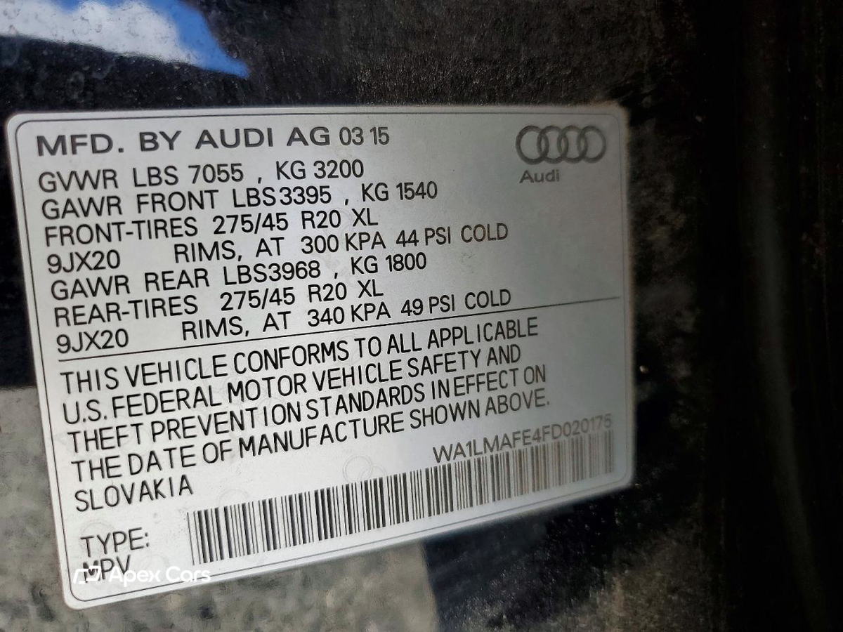 Audi Q7 2015