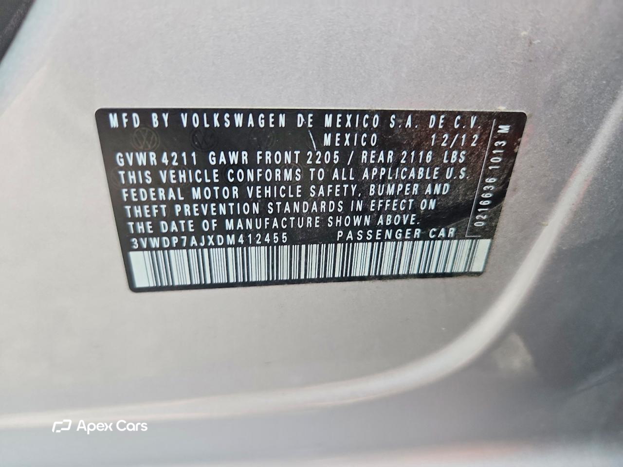 Volkswagen Jetta 2013