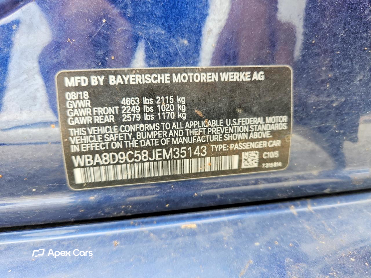 BMW Series 3 2018