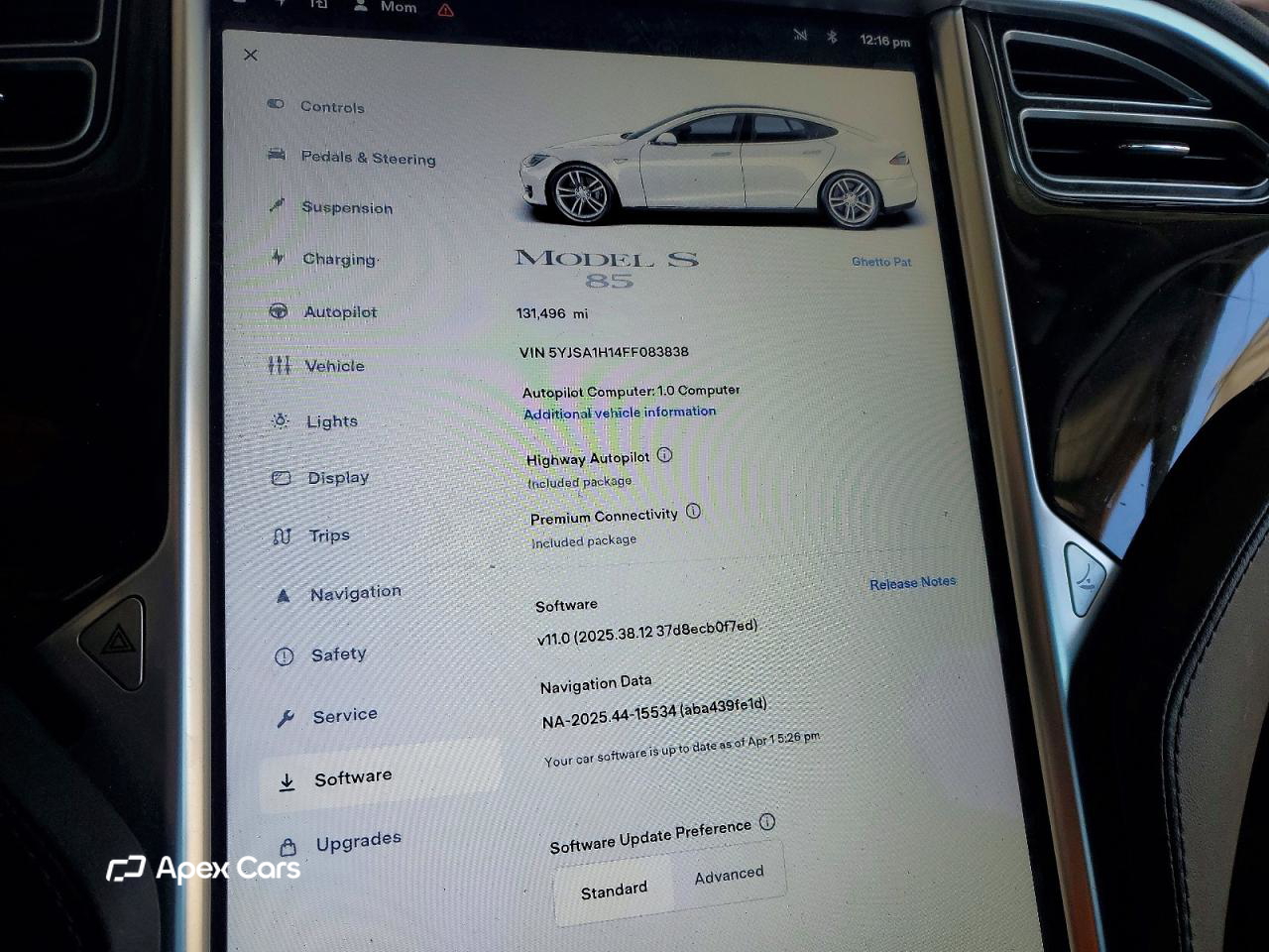 Tesla Model S 2015