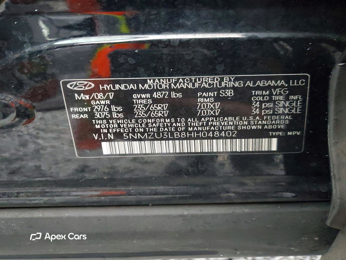 Hyundai Santa Fe 2017