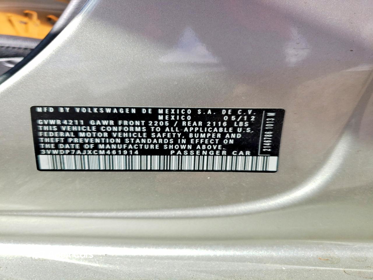 Volkswagen Jetta 2012