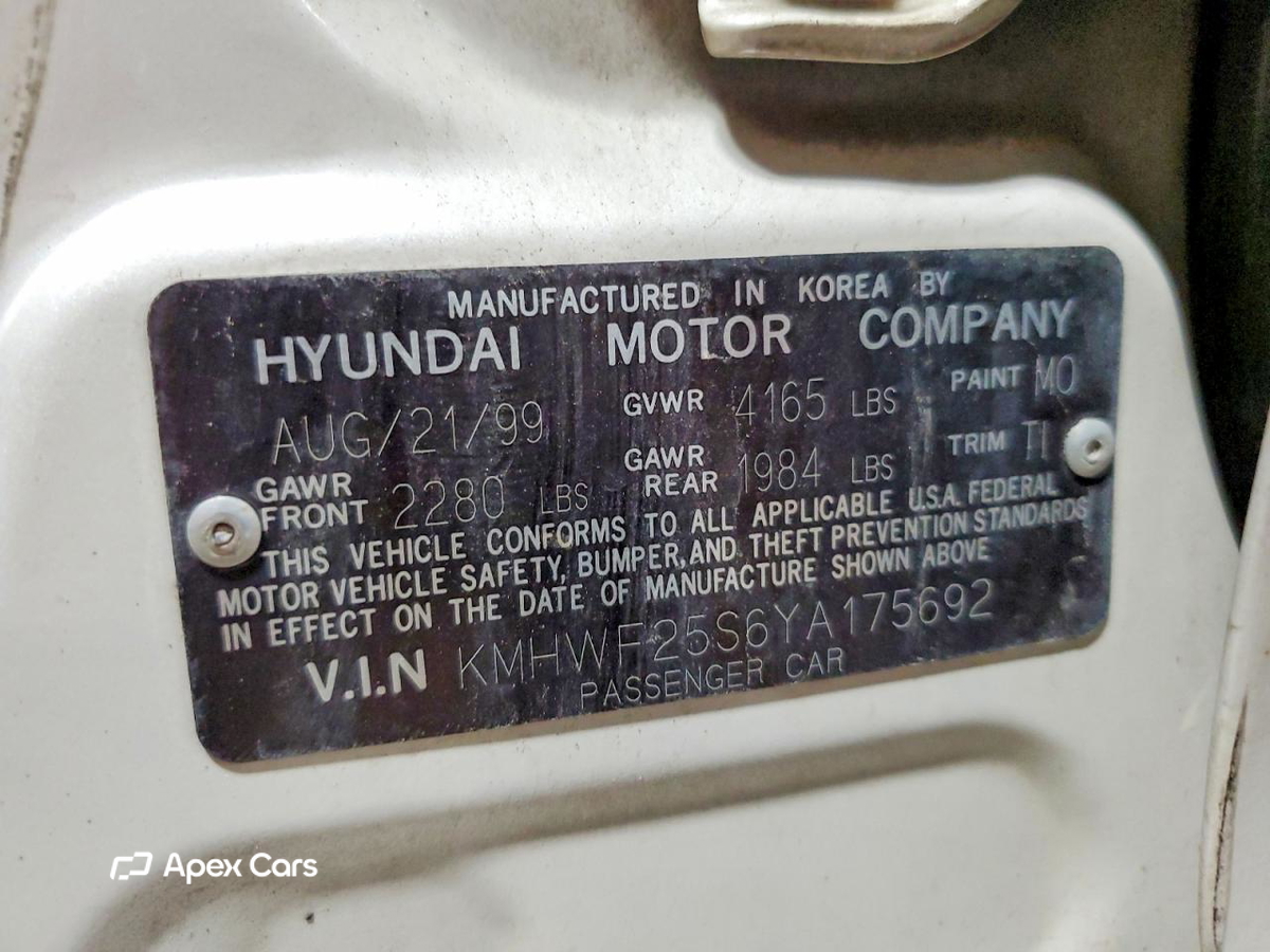 Hyundai Sonata 2000