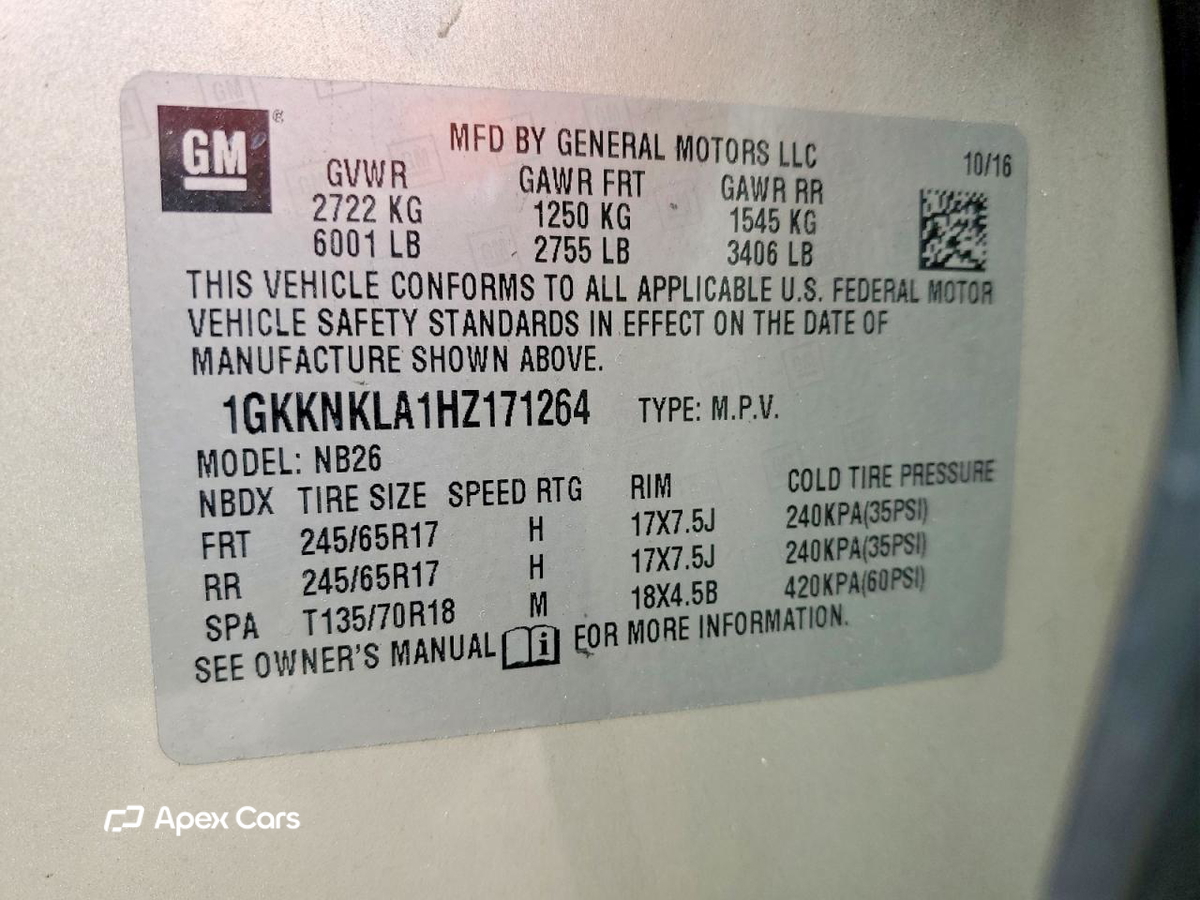 GMC Acadia 2017