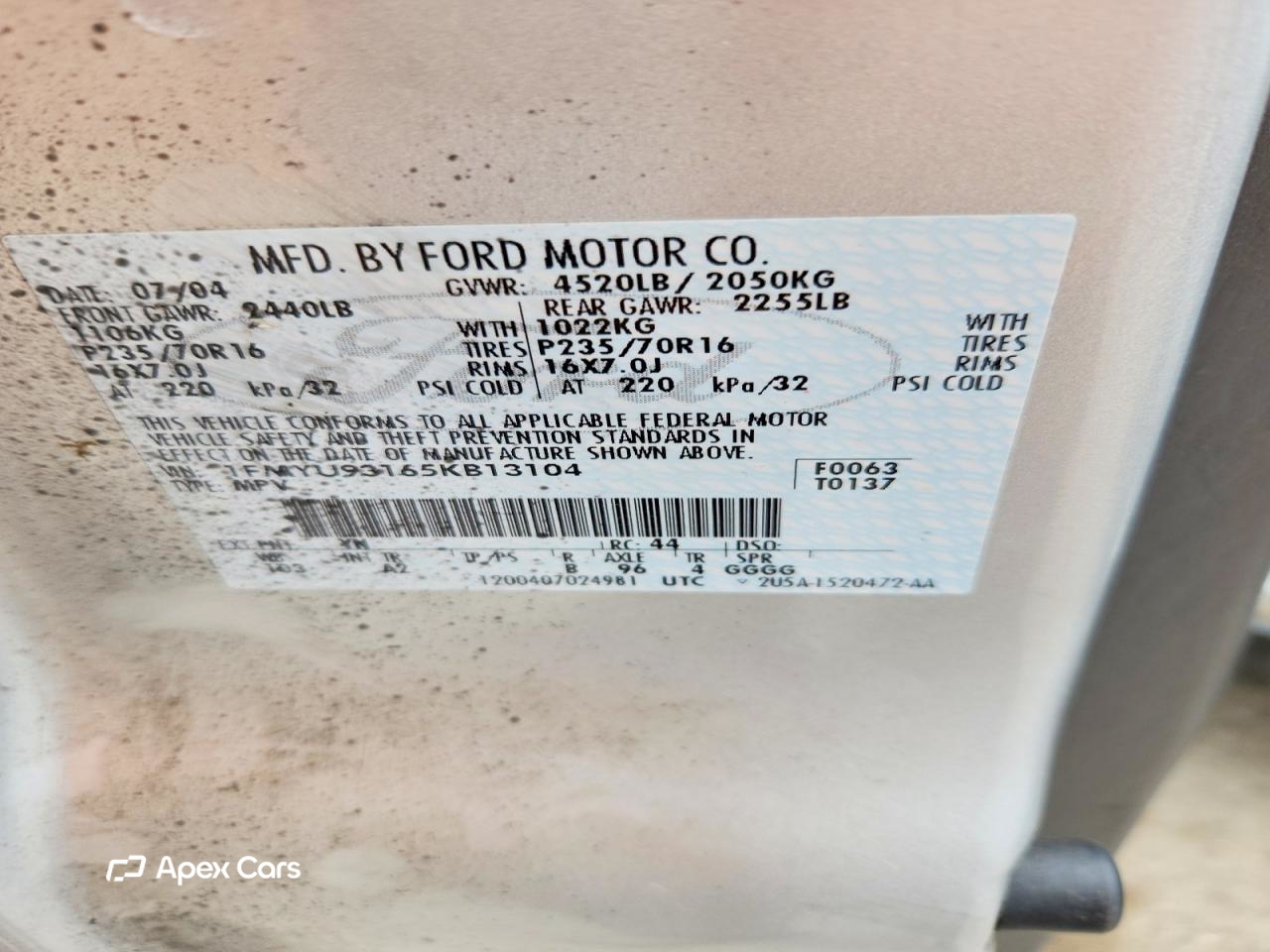 Ford Escape 2005