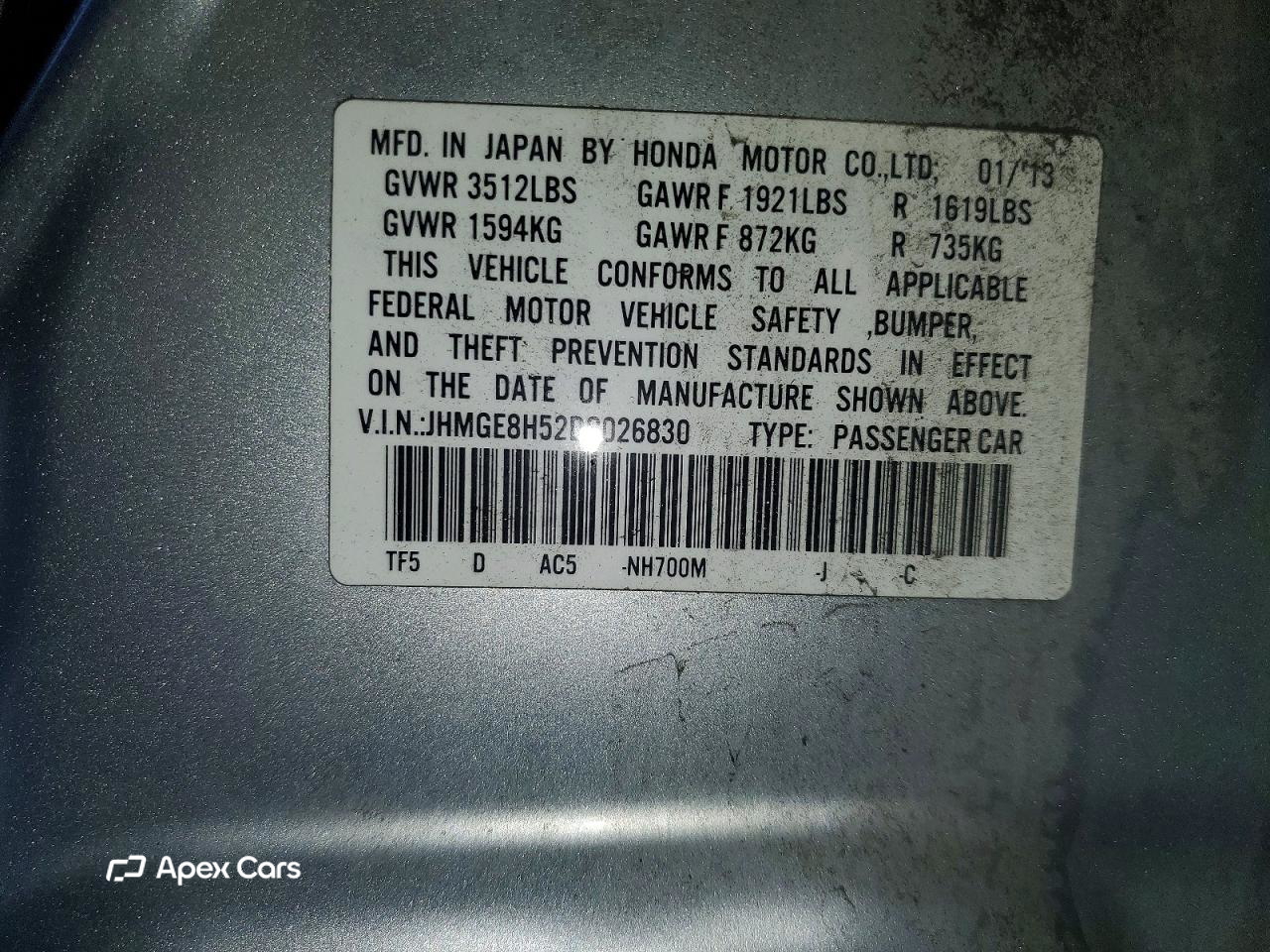 Honda Fit 2013