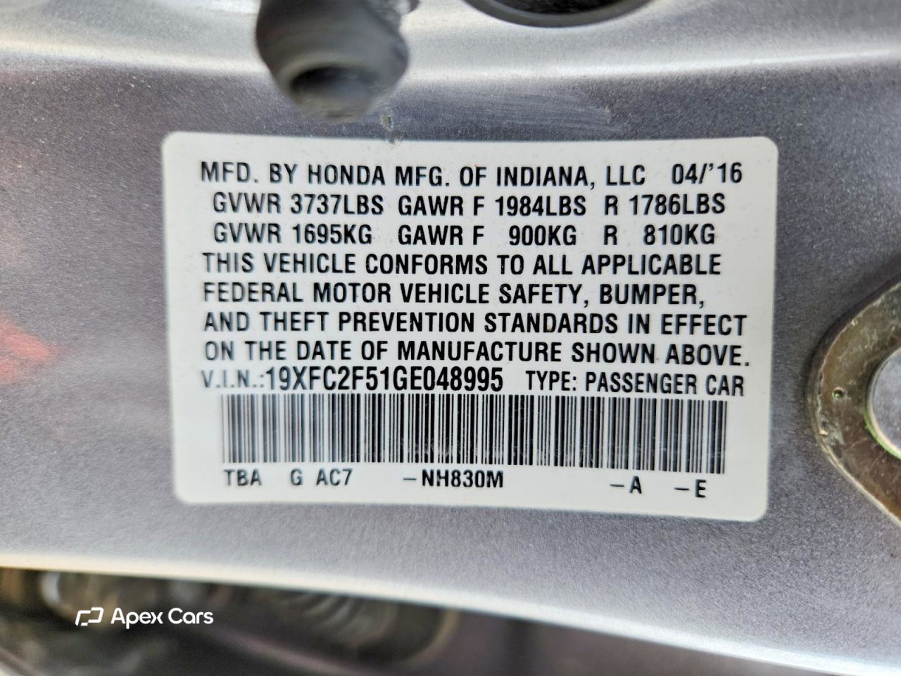 Honda Civic 2016