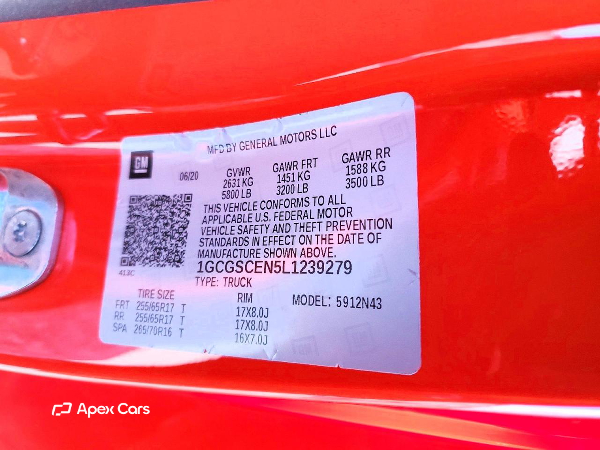 Chevrolet Colorado 2020