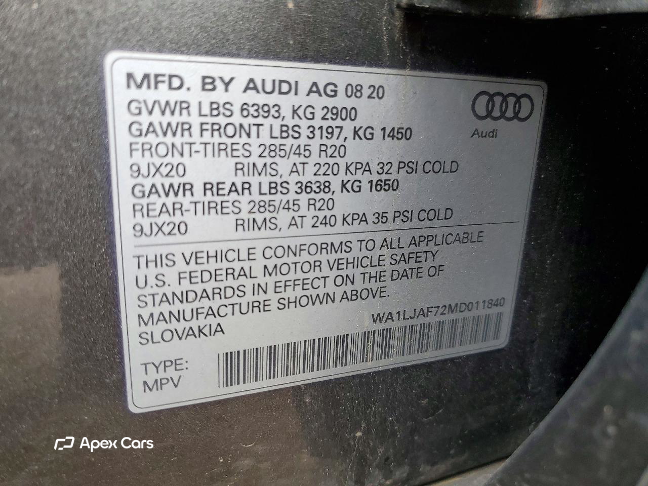 Audi Q7 2021