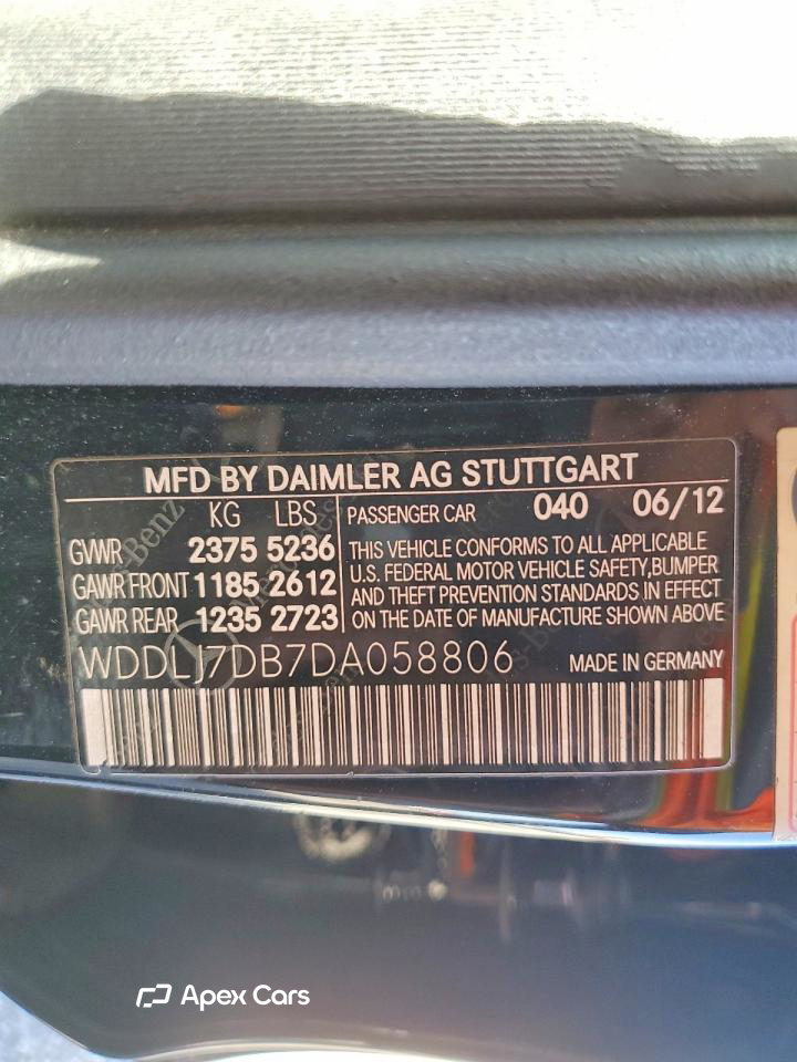 Mercedes-Benz CLS-klasse 2013