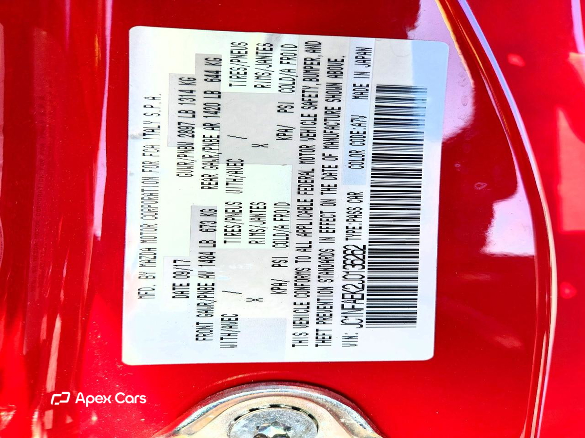 Fiat 124 Spider 2018