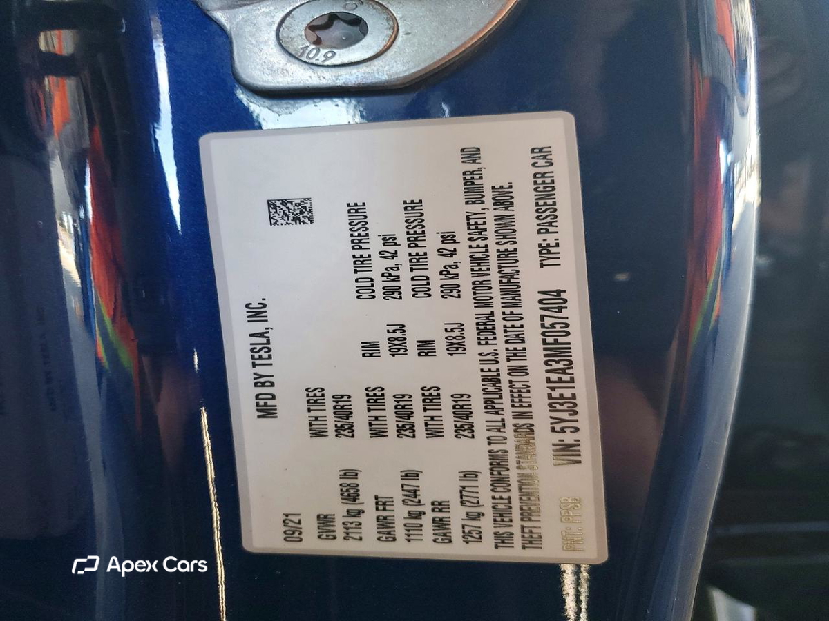 Tesla Model 3 2021