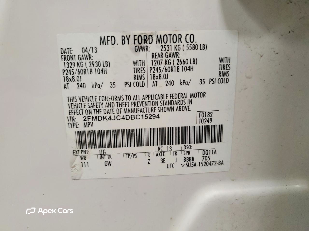 Ford Edge 2013