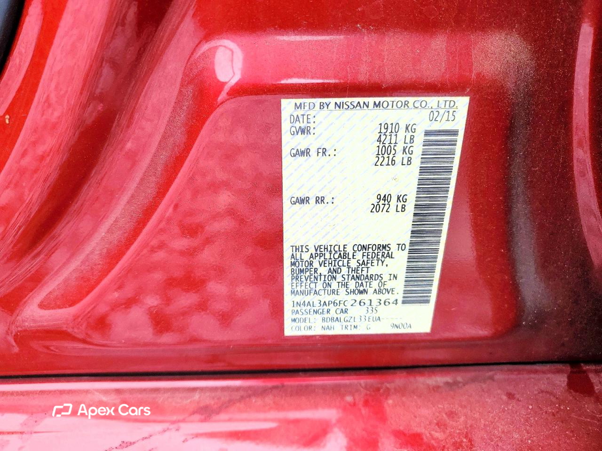 Nissan Altima 2015