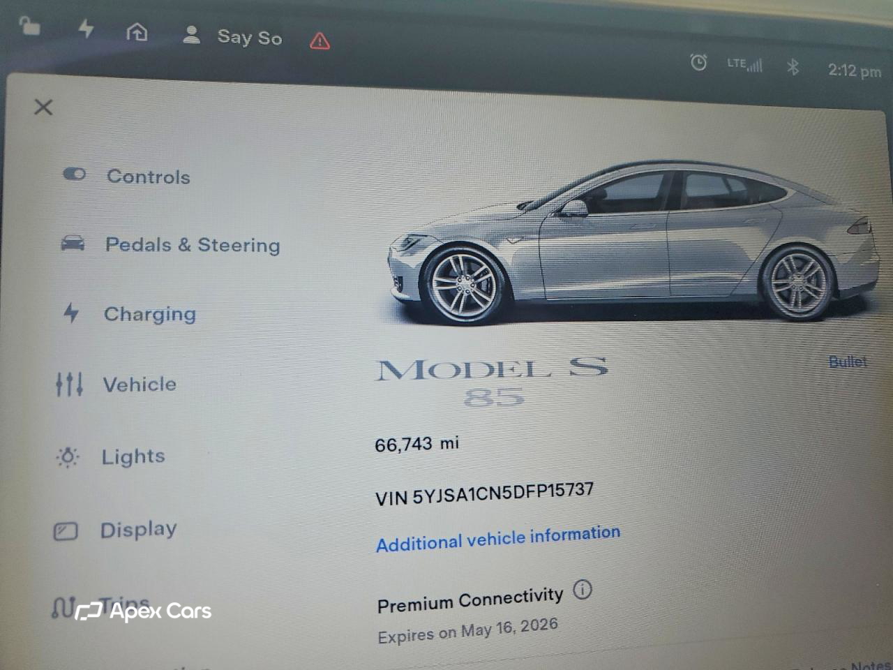Tesla Model S 2013