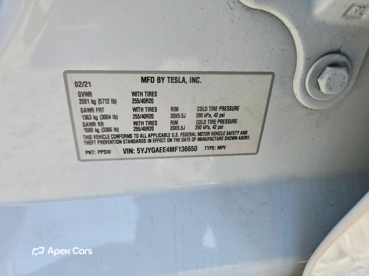 Tesla Model Y 2021