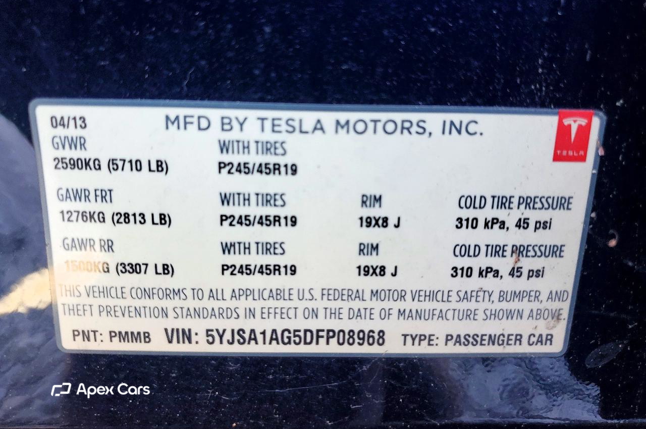 Tesla Model S 2013