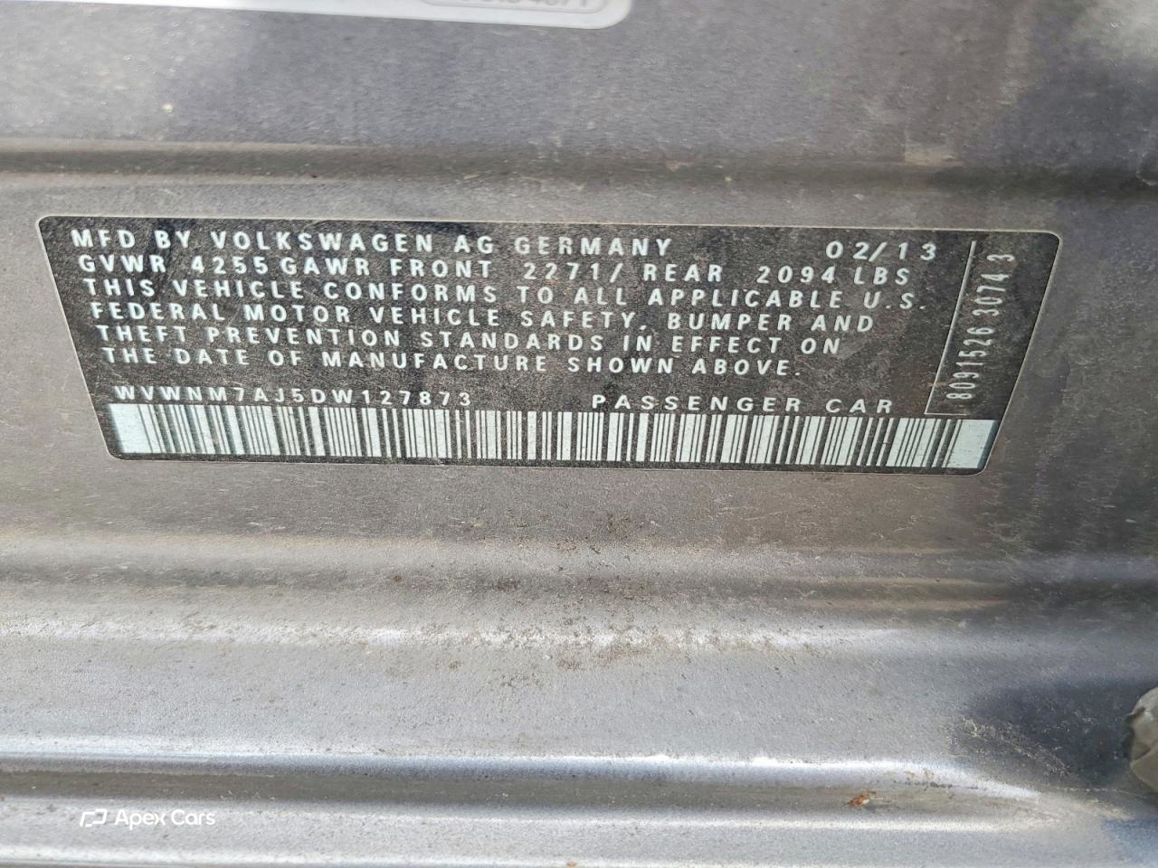 Volkswagen Golf 2013