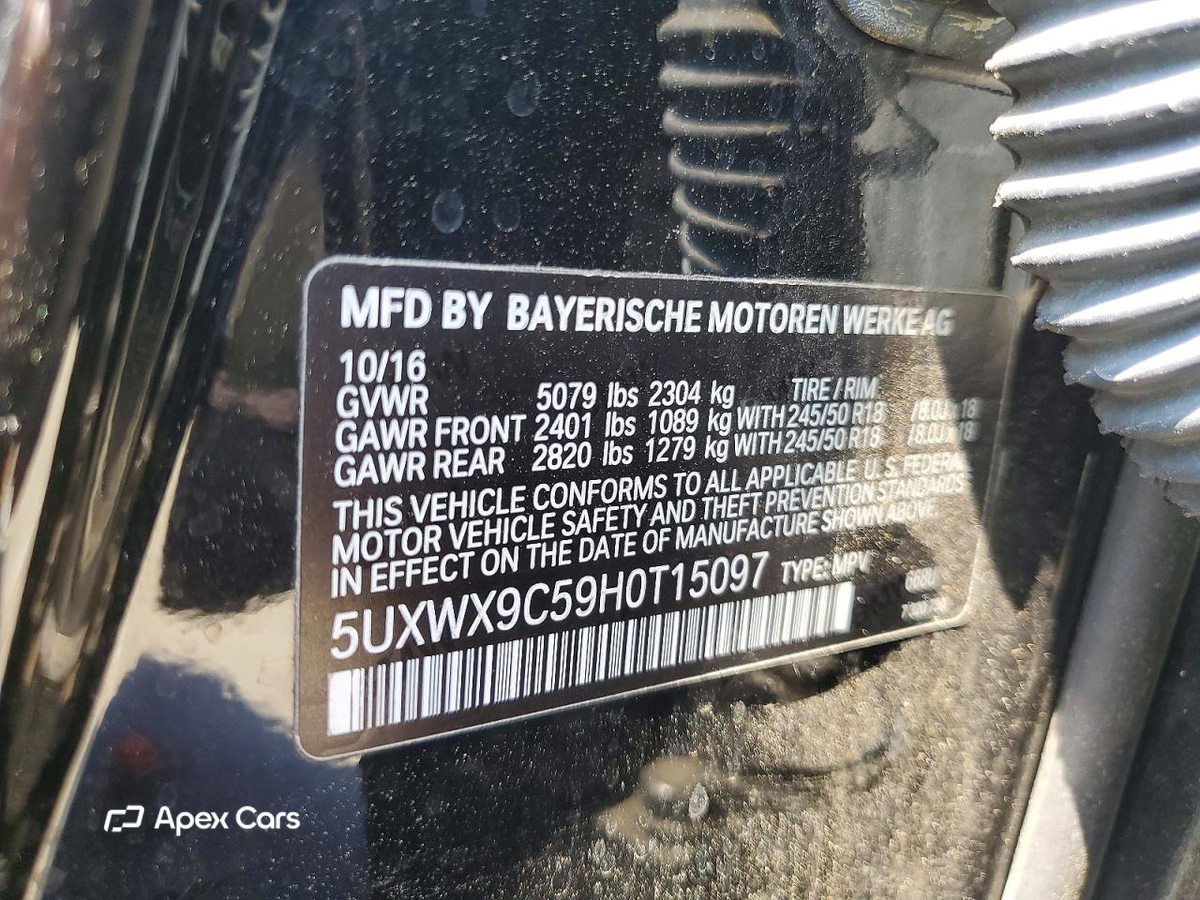 BMW X3 2017