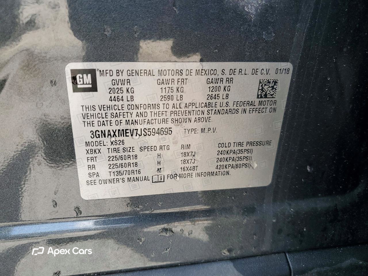 Chevrolet Equinox 2018