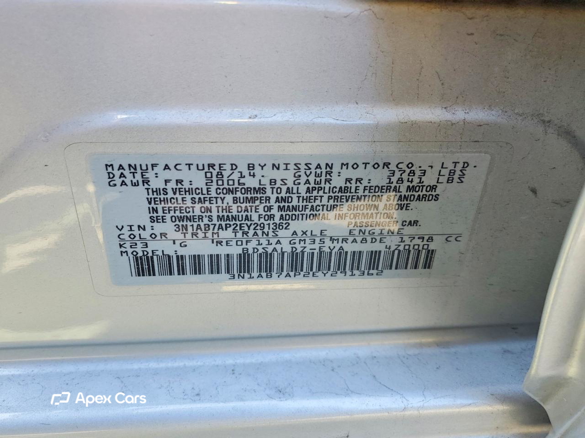 Nissan Sentra 2014