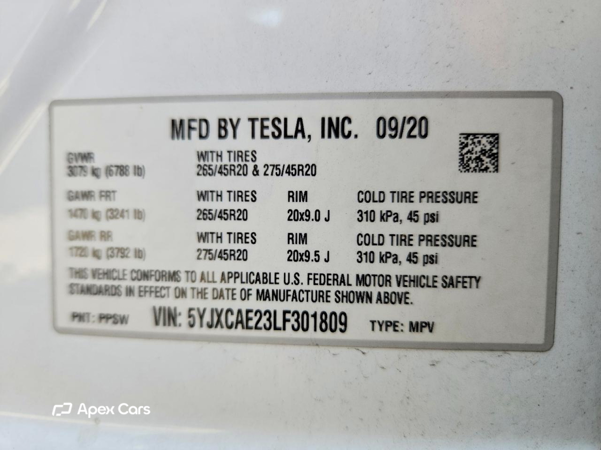 Tesla Model X 2020