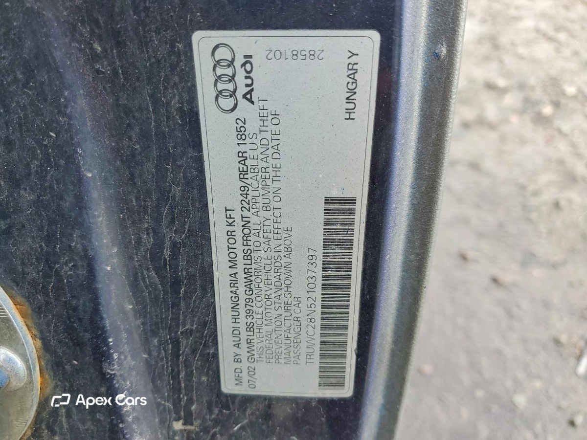 Audi TT 2002