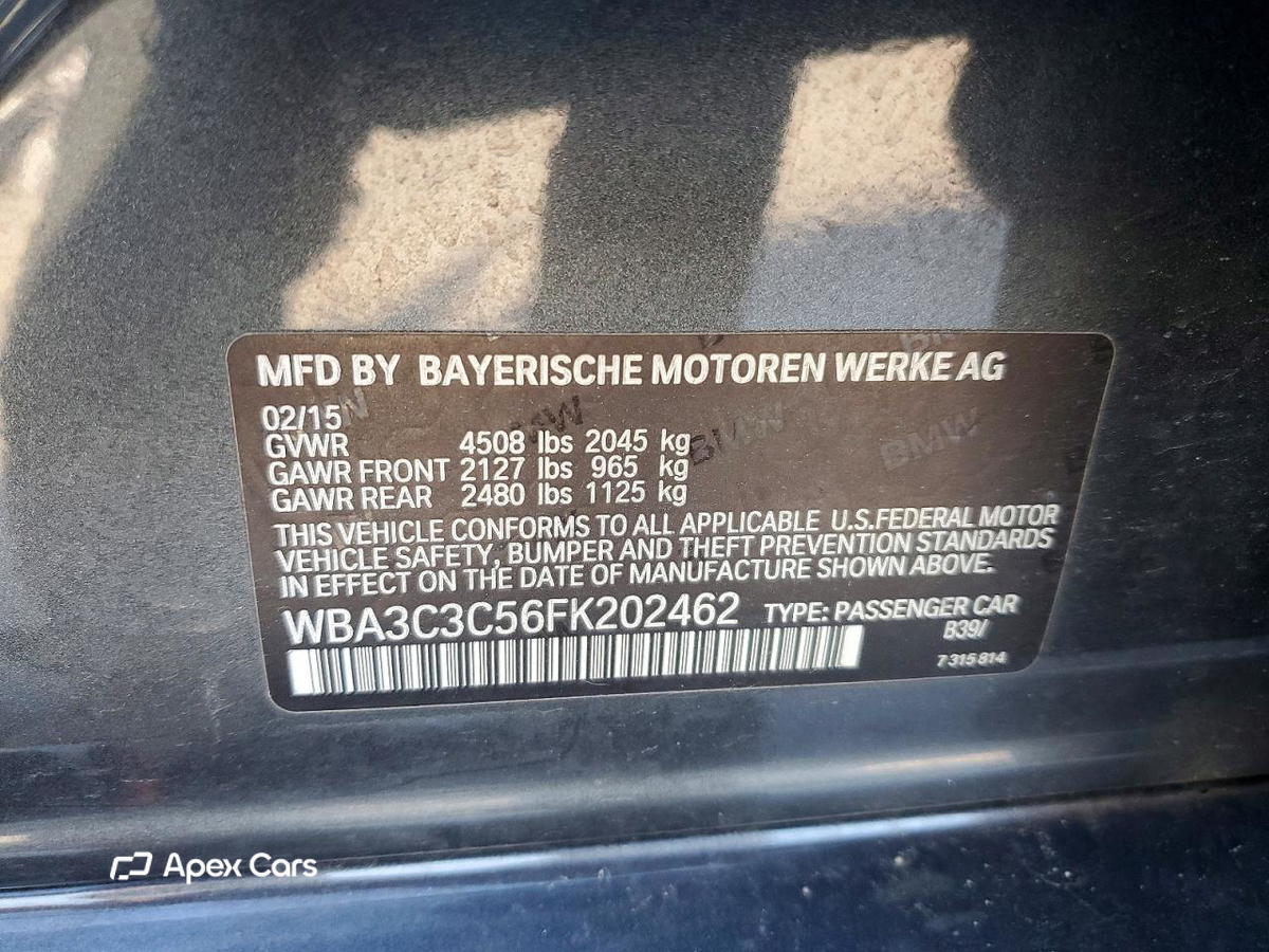 BMW Series 3 2015