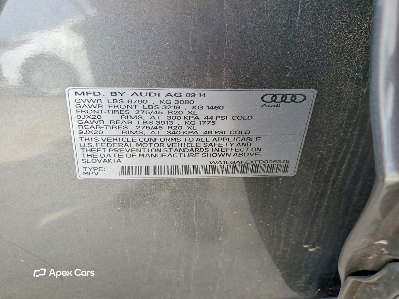 Audi Q7 2015