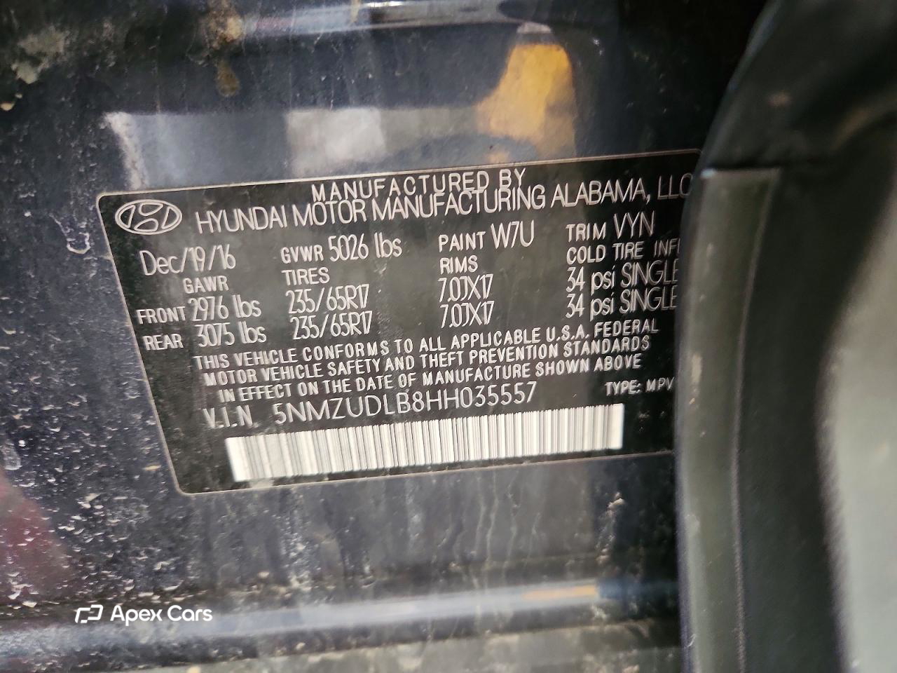 Hyundai Santa Fe 2017