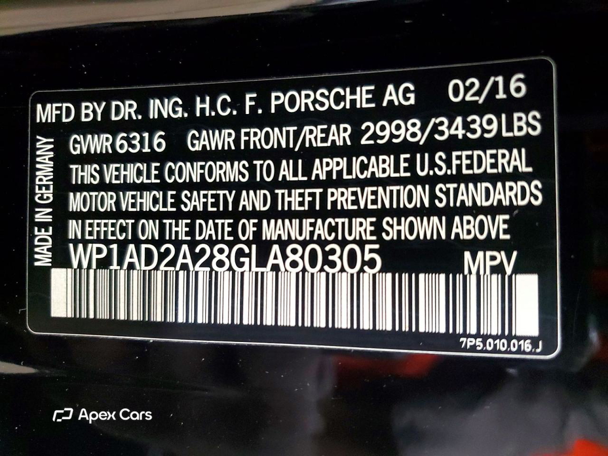 Porsche Cayenne 2016