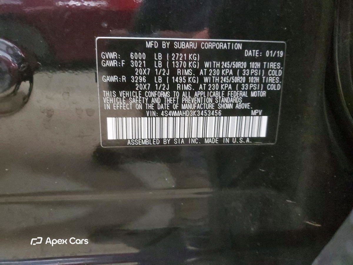 Subaru Ascent 2019