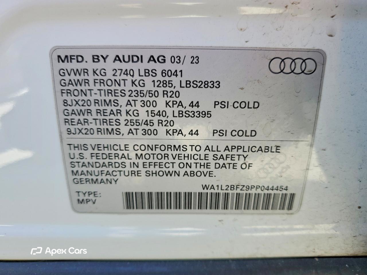 Audi Q4 e-tron 2023