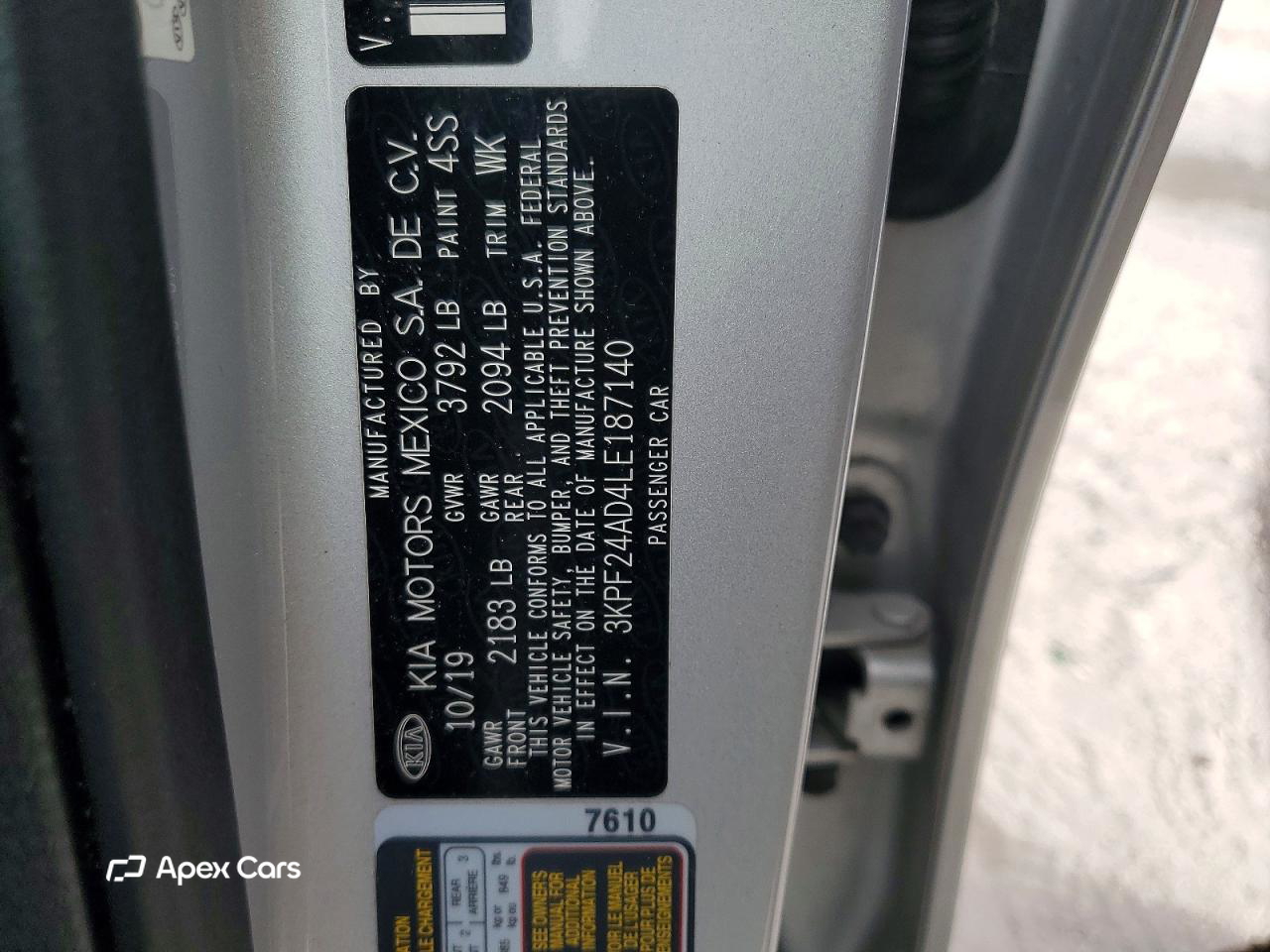 Kia Forte 2020