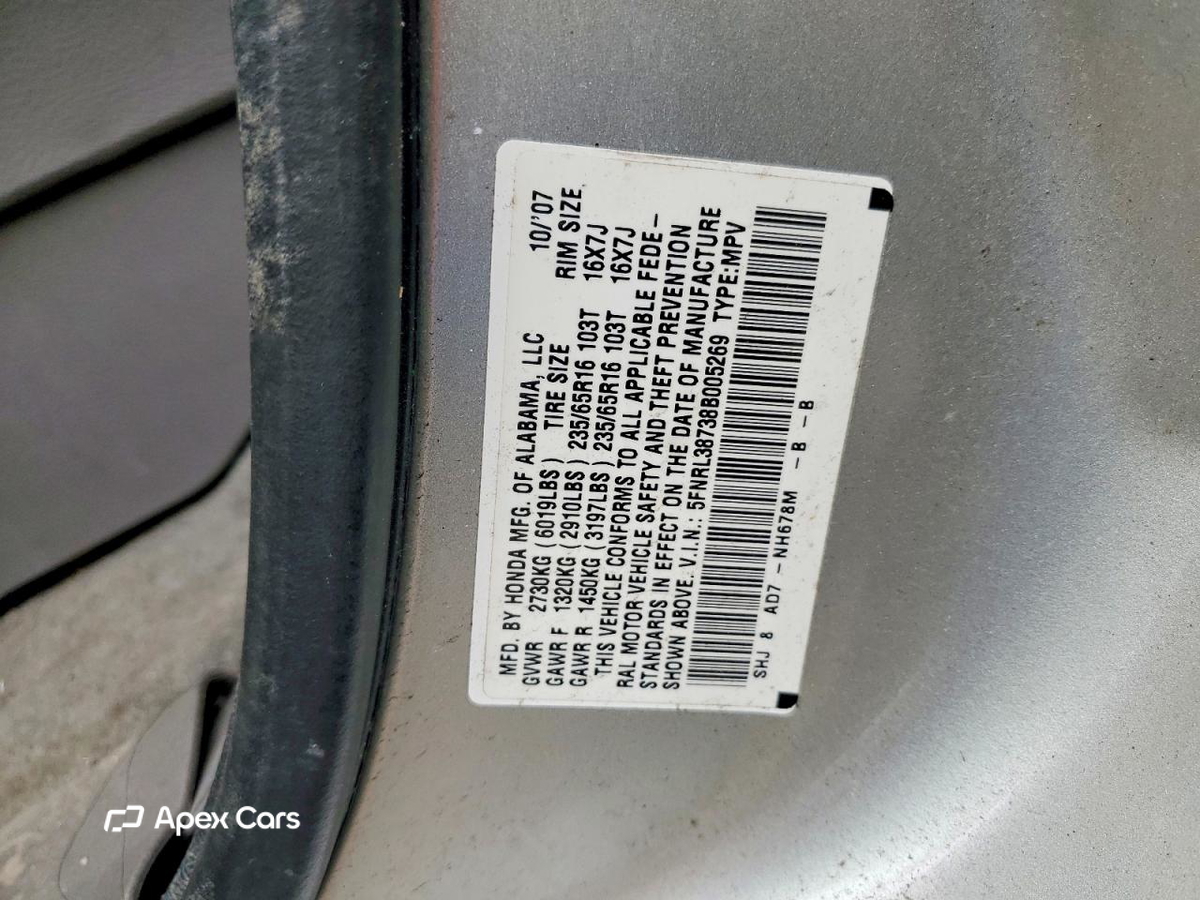 Honda Odyssey 2008