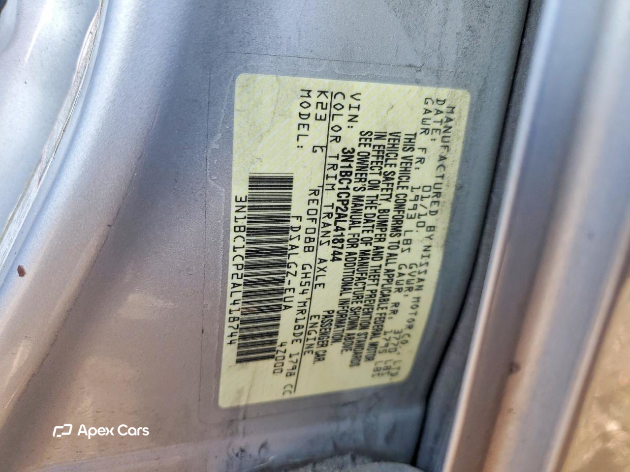 Nissan Versa 2010