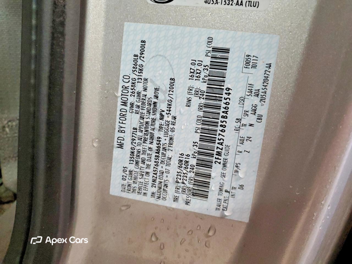 Ford Freestar 2005