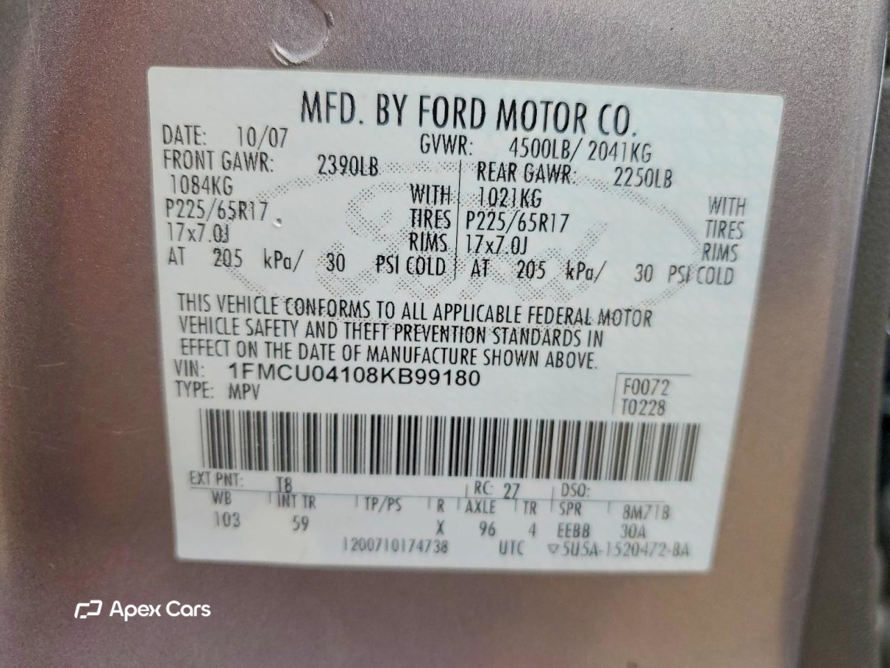 Ford Escape 2008