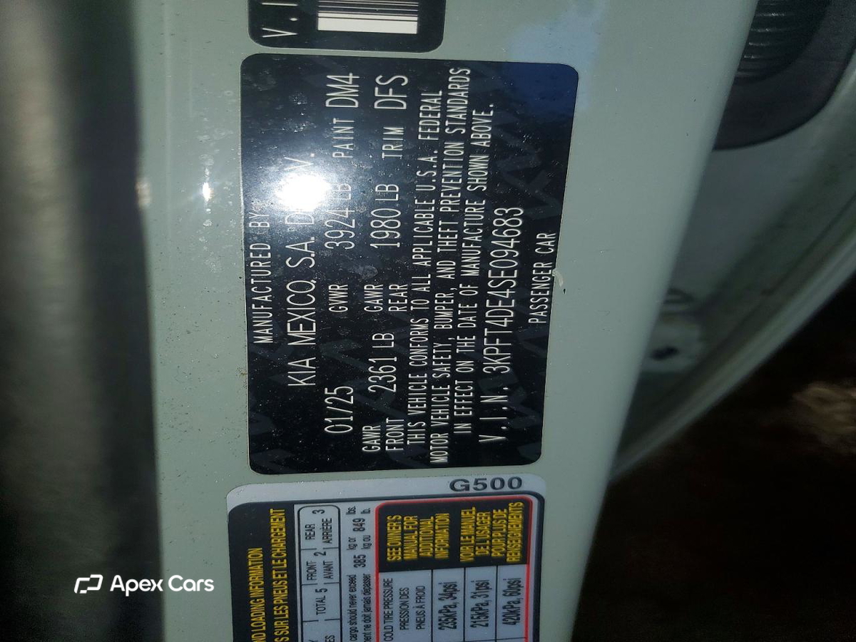 Kia K4 2025