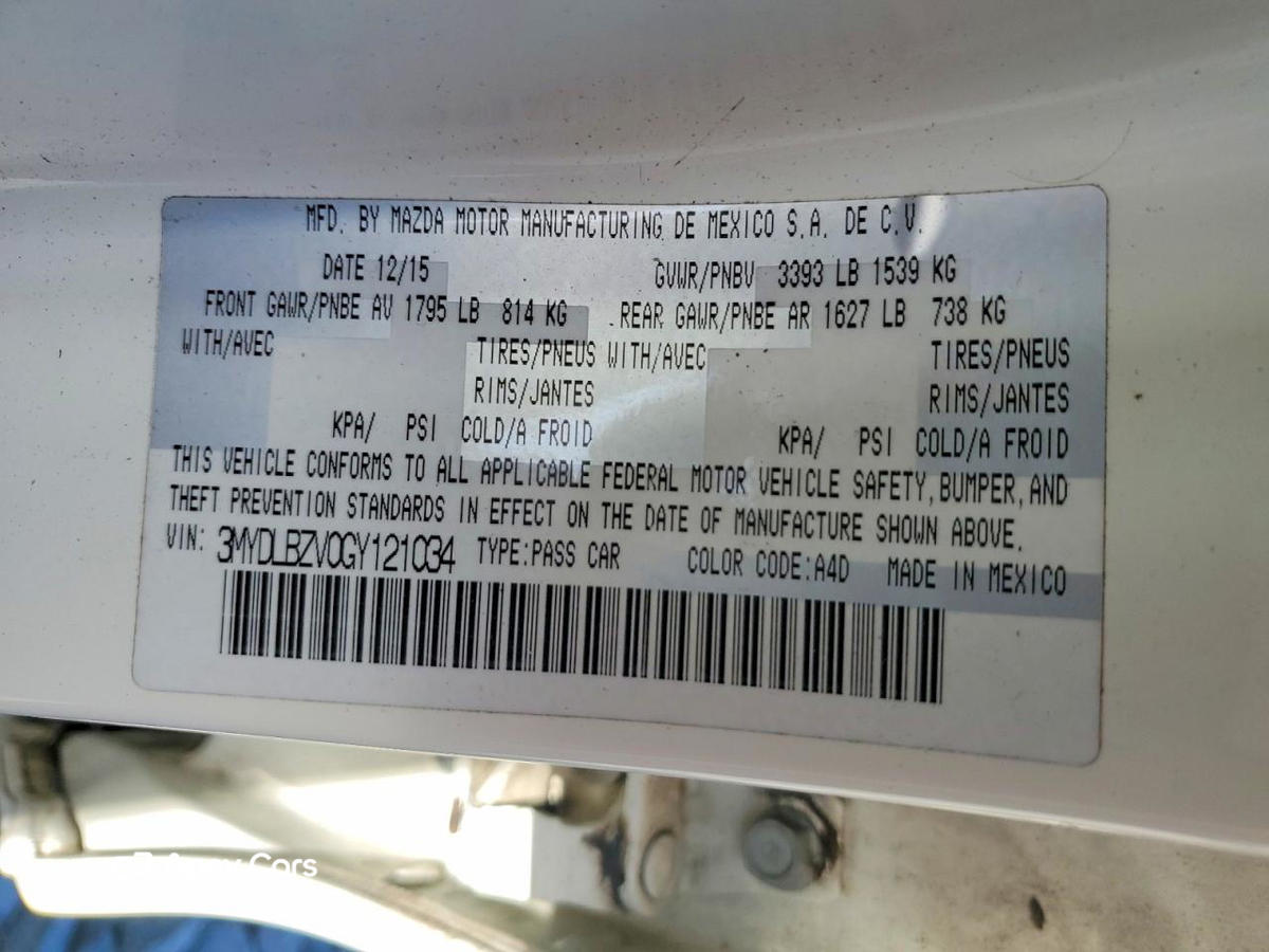 Scion iA 2016