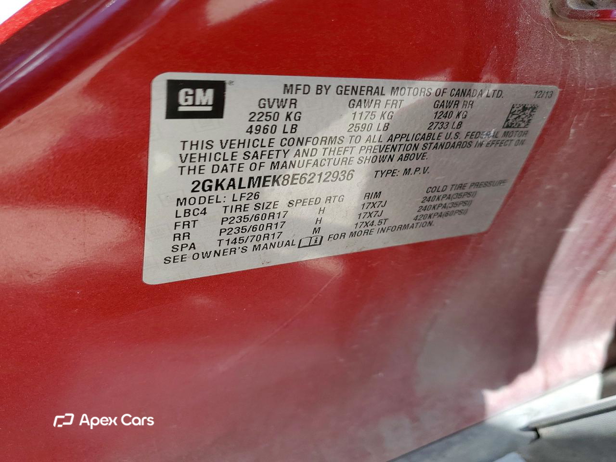 GMC Terrain 2014