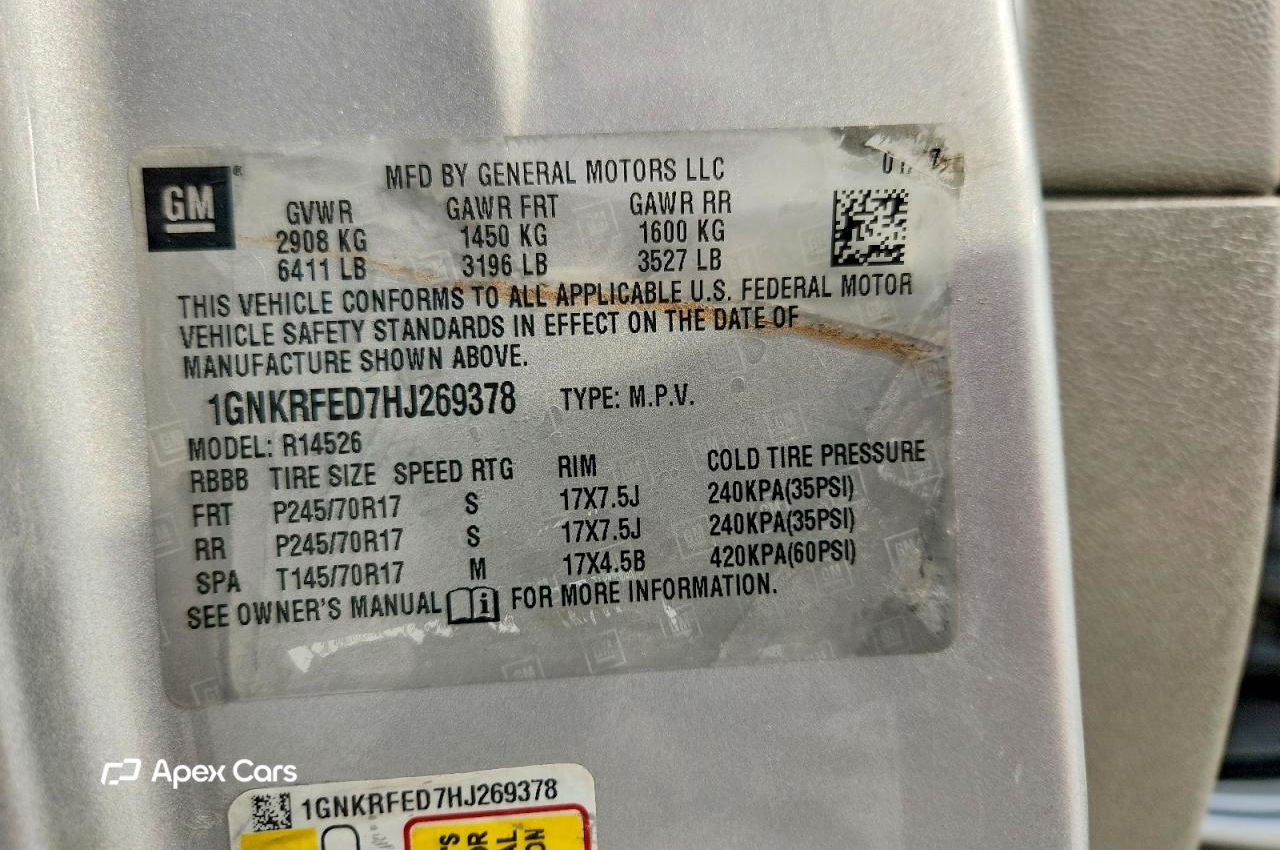 Chevrolet Traverse 2017